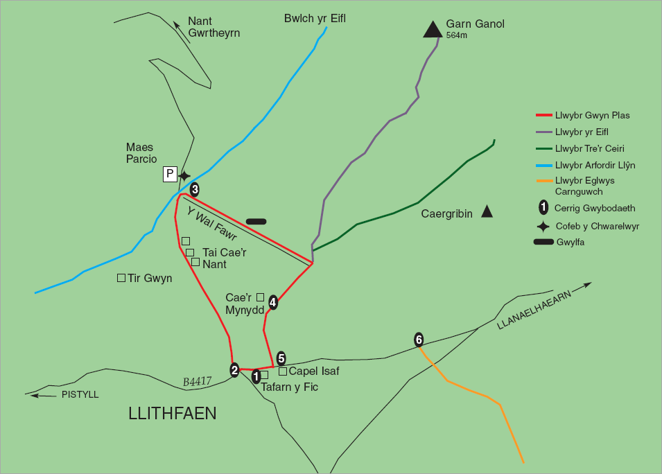 Llithfaen Heritage Trails Milestones